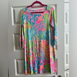 Lilly Pulitzer Dress With Sleeves Size M